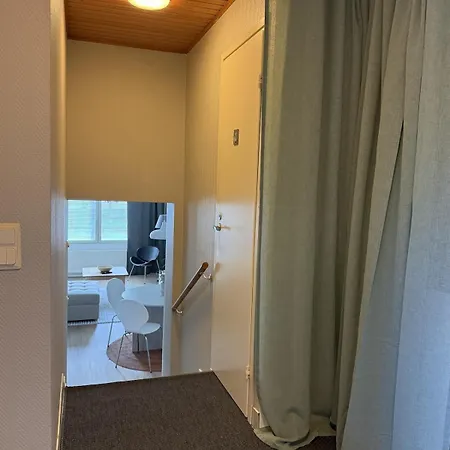 Suuri Kaksio Omalla Sisaeaenkaeynnillae Ja Saunalla Apartman *